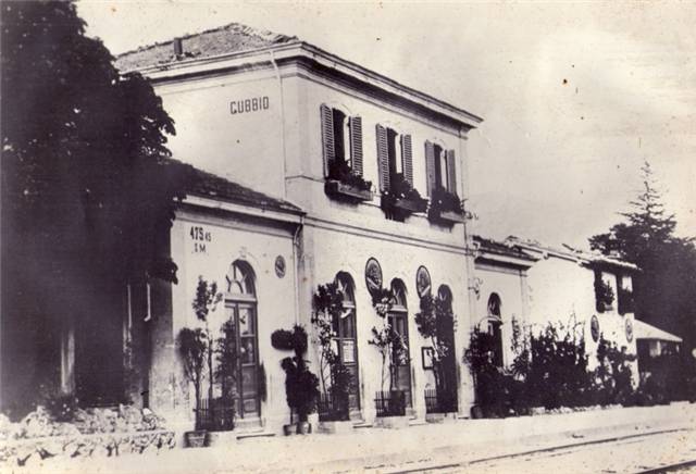 stazione di Gubbio ferrovia appennino centrale
