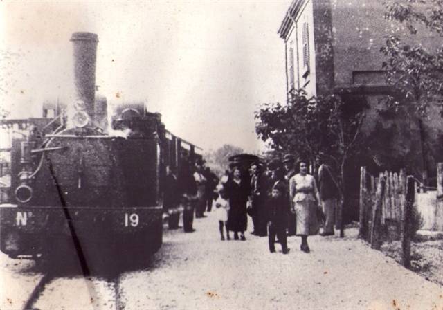 stazione di Branca ferrovia appennino centrale