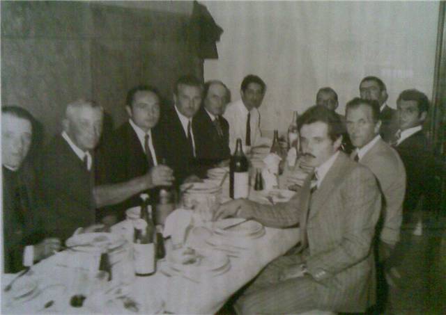 pranzo presso la sala del bar Anastasi in occasione della nomina a monsignore Don Noe'